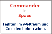 Online Spiele Potsdam - Sci-Fi - Commander in Space
